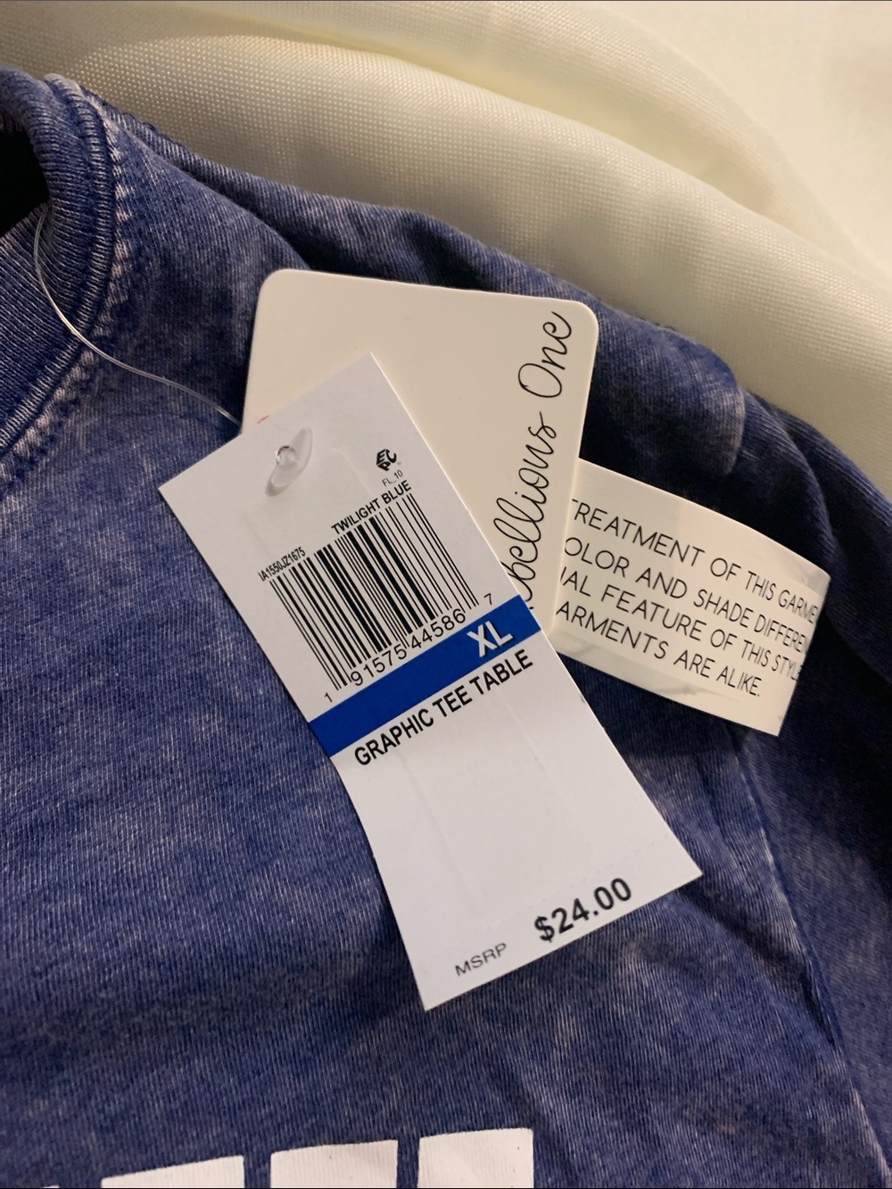 Rebellious One Kids Navy Blue "EMPATHY" Graphic Tee - Picture 2 of 6